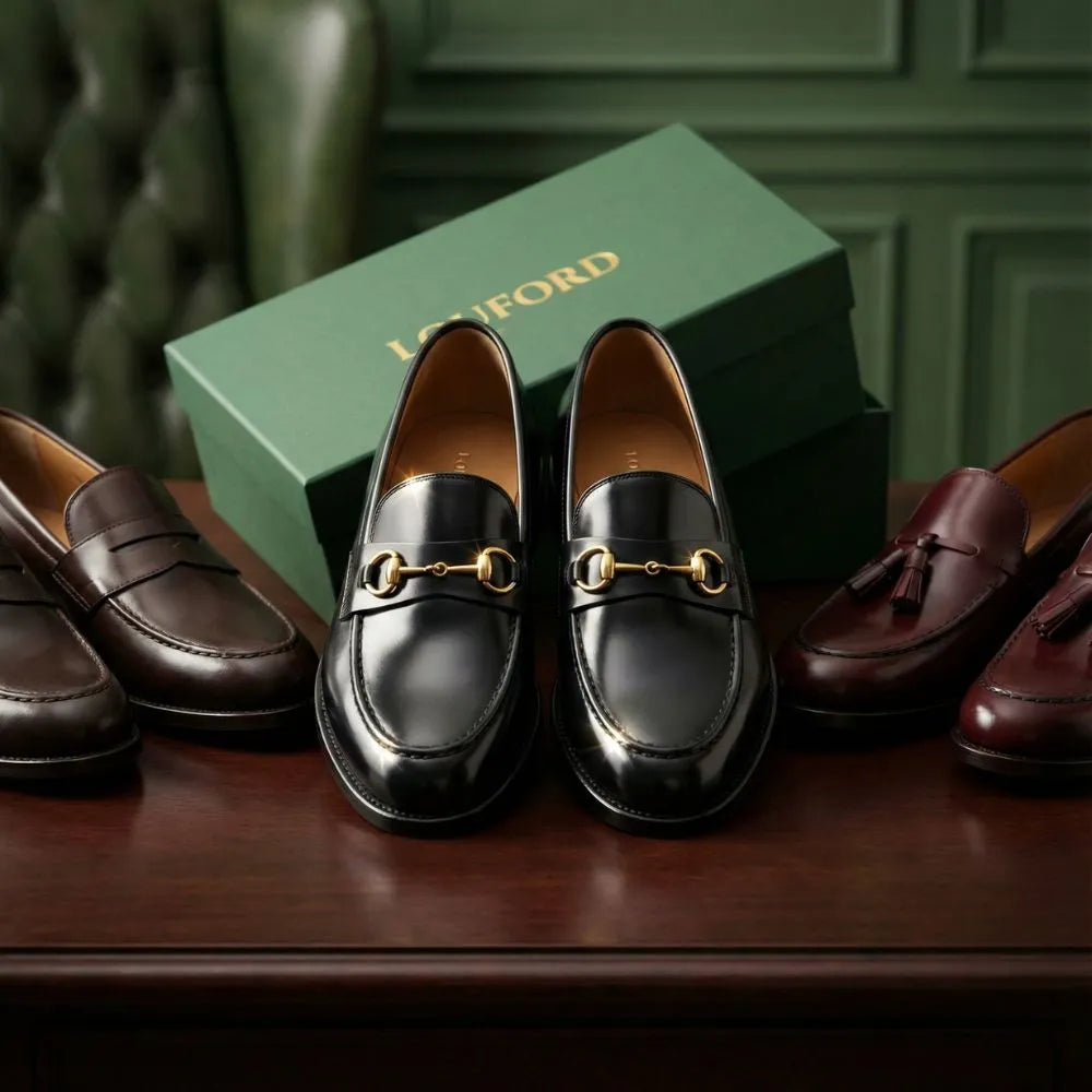 Mocassim de Couro Masculino