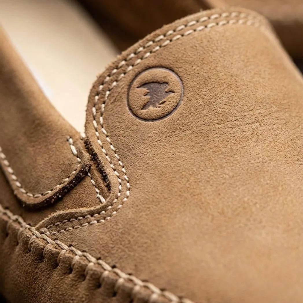 Mocassim Casual Dakota Rust: detalhe do modelo.